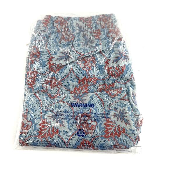 Fair Harbor Sky Blue Beach Forest The Bayberry Trunk Size L - Picture 4 of 9